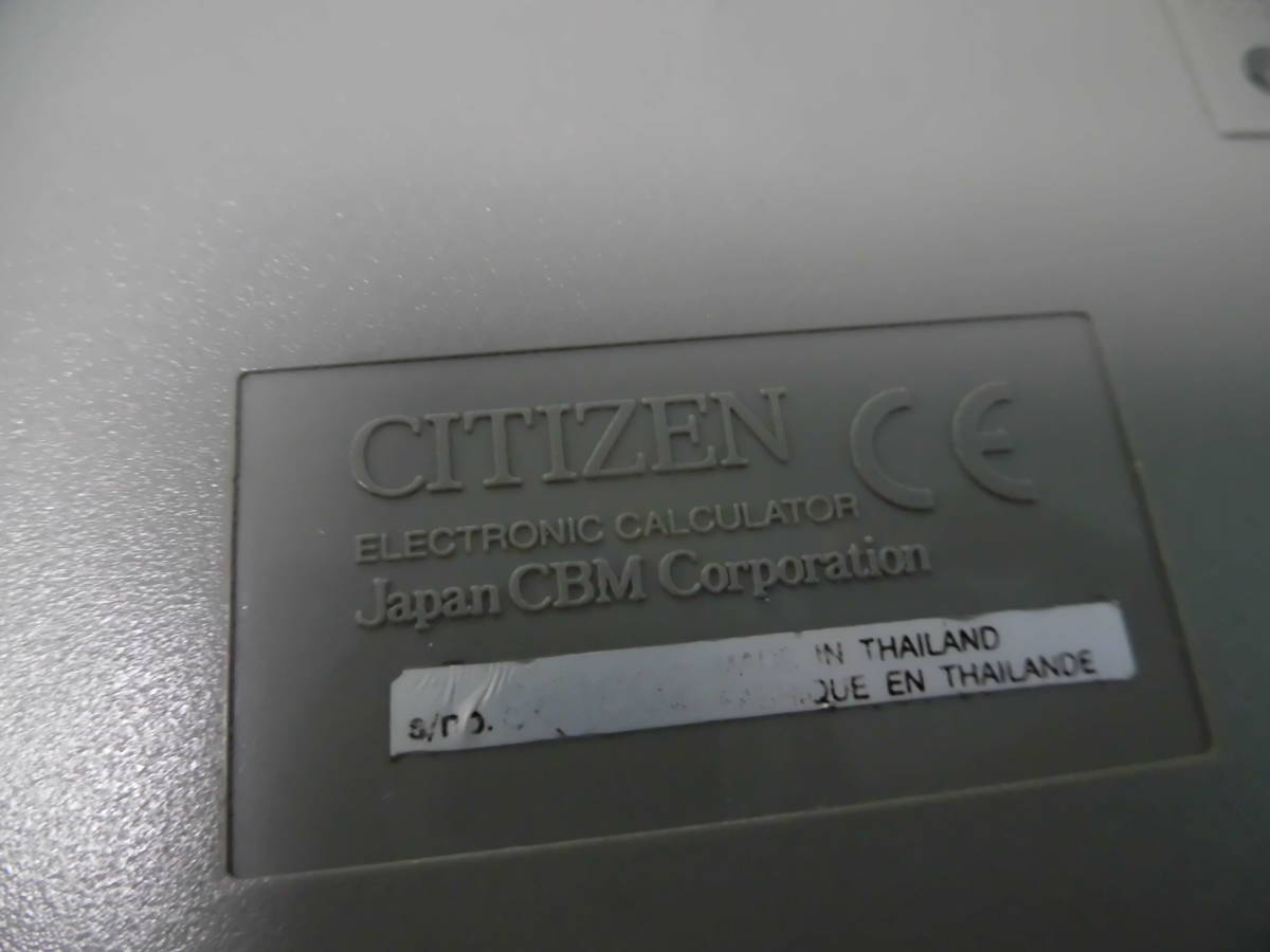  Citizen CITIZEN DM-668 calculator 12-DIGIT