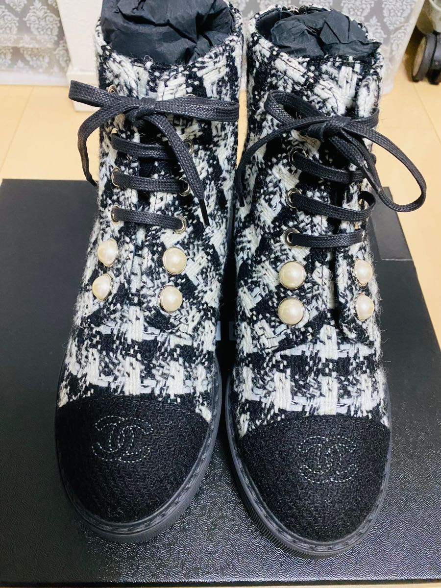 即日発送】CHANEL 正規品 未使用 新作ブーツ | noonanwaste.com