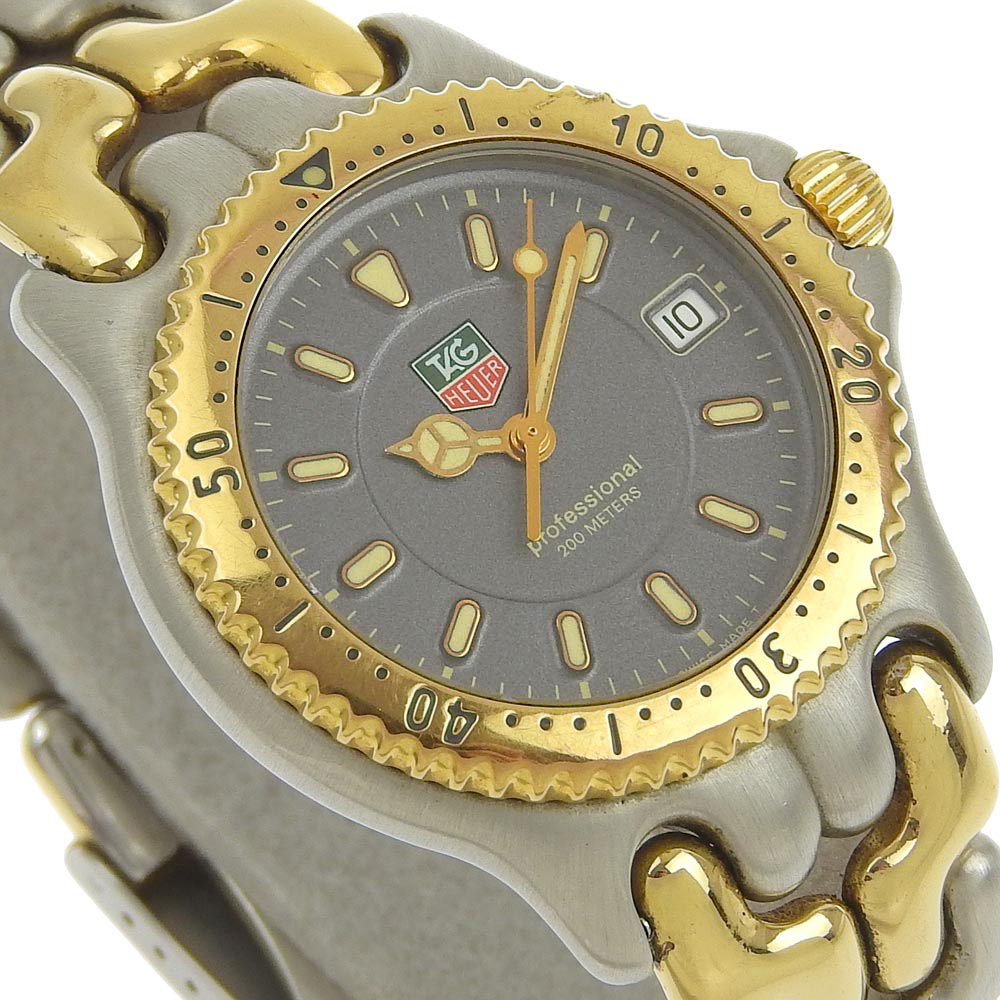 美品 メンズ【TAG HEUER】プロフェッショナル セル WG1220-KO-