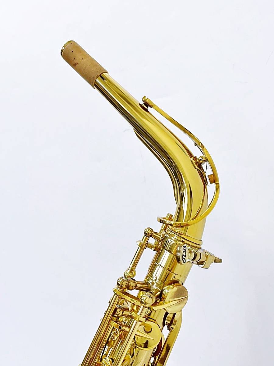 SELMER セルマー アルトサックス SERIEⅢ シリーズ3 彫刻あり サックス フランス 管楽器 ゴールド 専用ケース2つ 付属多数 スタンド付きの画像9