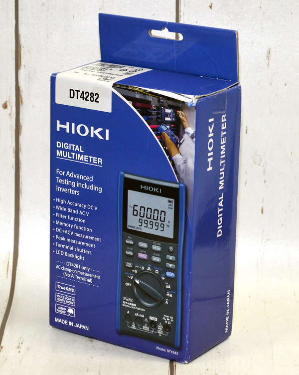 安心と信頼 日置電機(HIOKI) デジタルマルチメータ DT4282 計測、検査