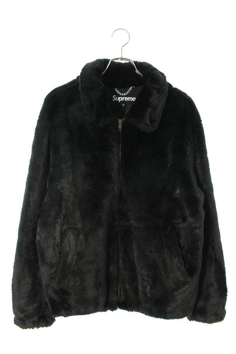 超美品の シュプリーム SUPREME 17SS Faux Fur Bombur Jacket サイズ:M