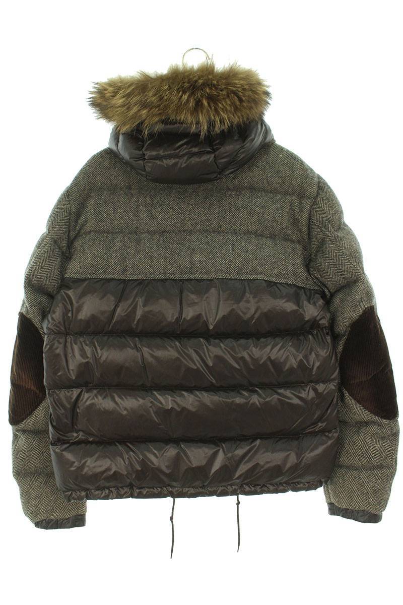 ギフト モンクレール MONCLER ANTHIME サイズ:5 ファーフード付き
