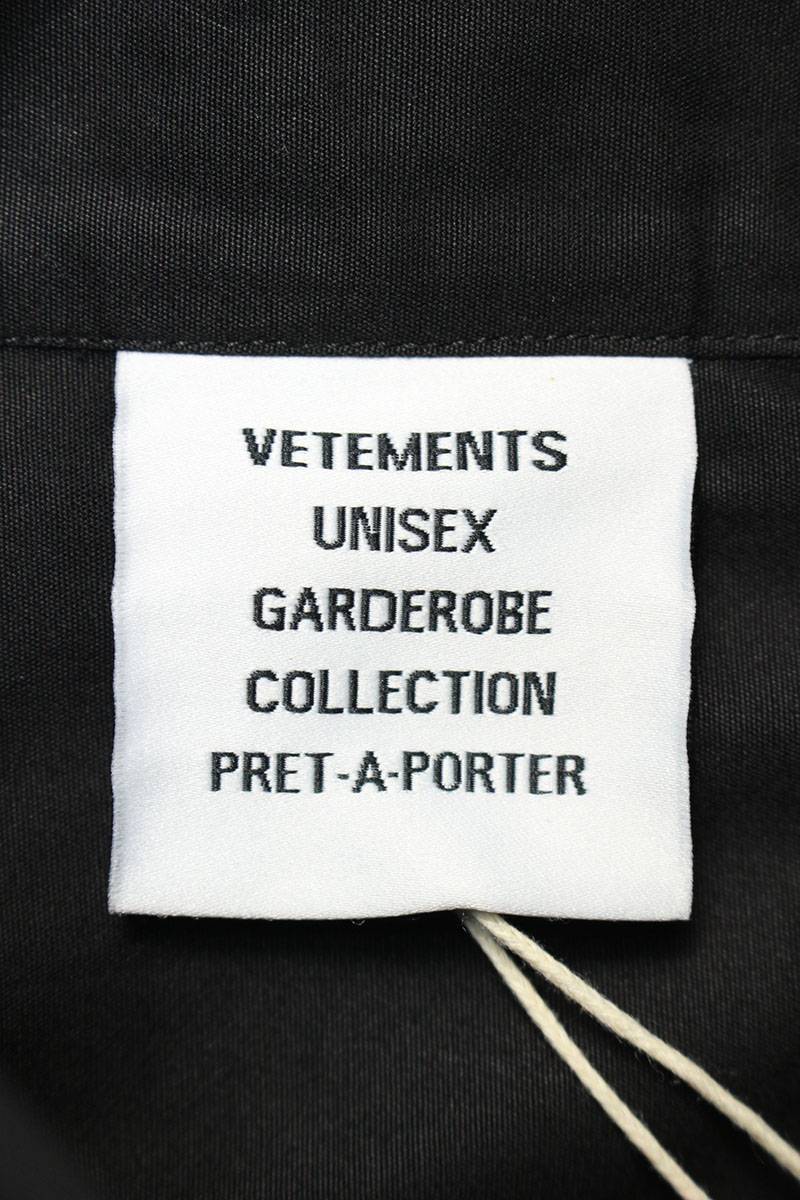 ヴェトモン VETEMENTS サイズ:M 【23SS【UE63SH171Bダブルアナーキー長袖シャツ 新古品 SJ02_画像3