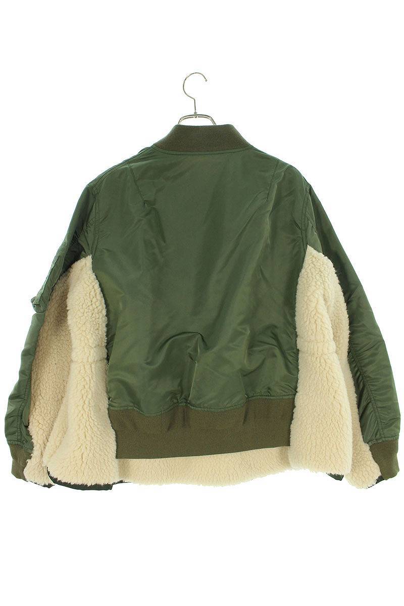 いただける】 サカイ Sacai 21-05745 Nylon Twill Mix Blouson サイズ