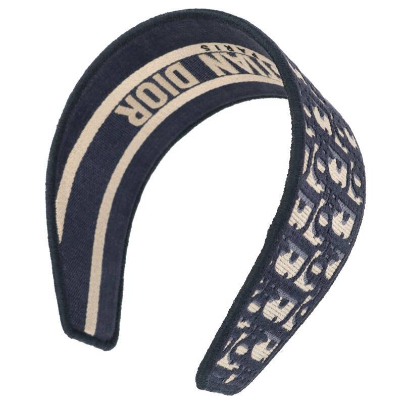 ルイヴィト】 ディオール DIOR D-OBLIQUE HEADBAND オブリーク総柄