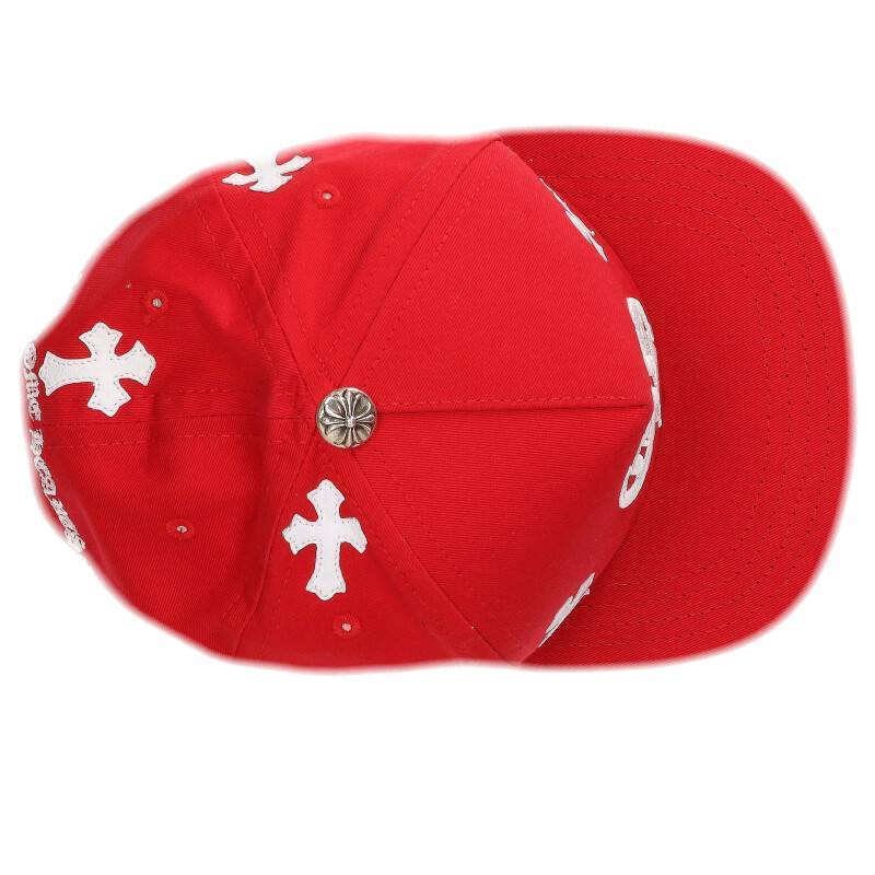 500円引きクーポン】 クロムハーツCHROME HEARTS CH HAT REDベース