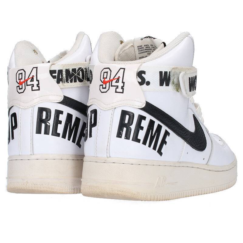 ナイキ ×シュプリーム SUPREME 14AW AIR FORCE 1 HIGH SUPREME SP