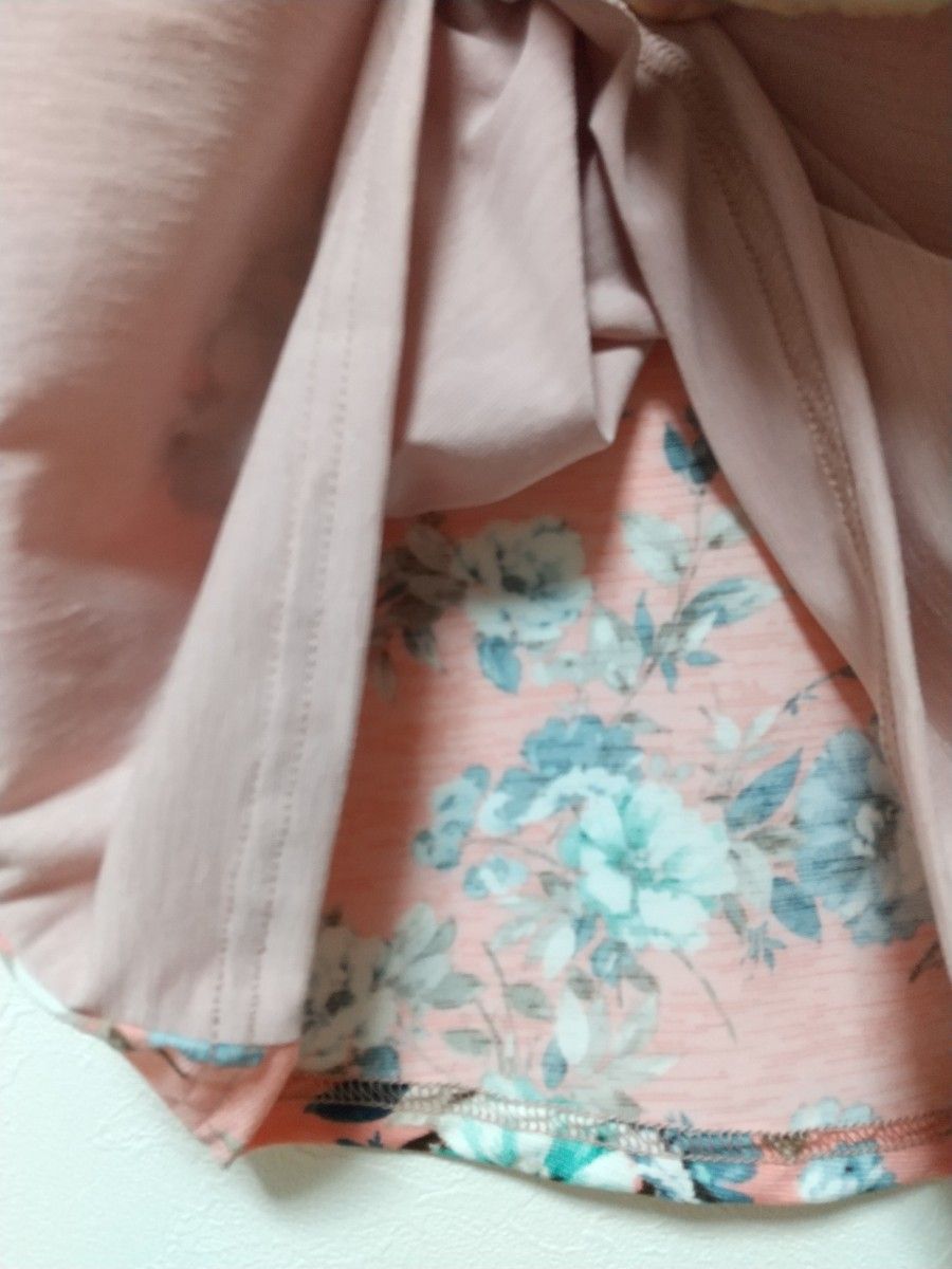 【新品】夏 ブラウス オススメ 花柄 ピンク ミセス 五分袖 カットソー 婦人 花柄 伸縮性 ギフト トップス ブラウス