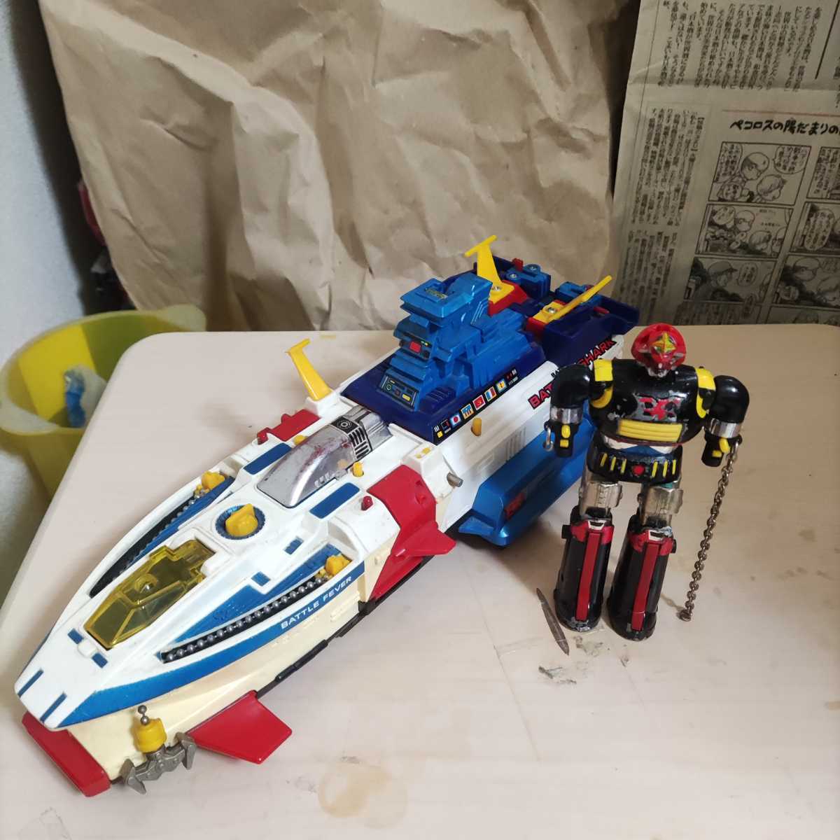 ヤフオク! - 超合金 ジャンク バトルフィーバーJ バトルシャーク バト...