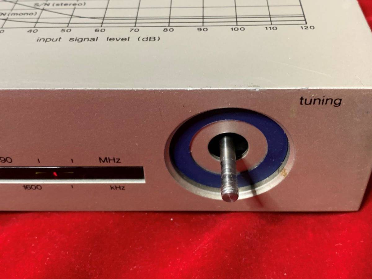 Technics テクニクス FM AM ST-C01 ステレオ チューナー ジャンク