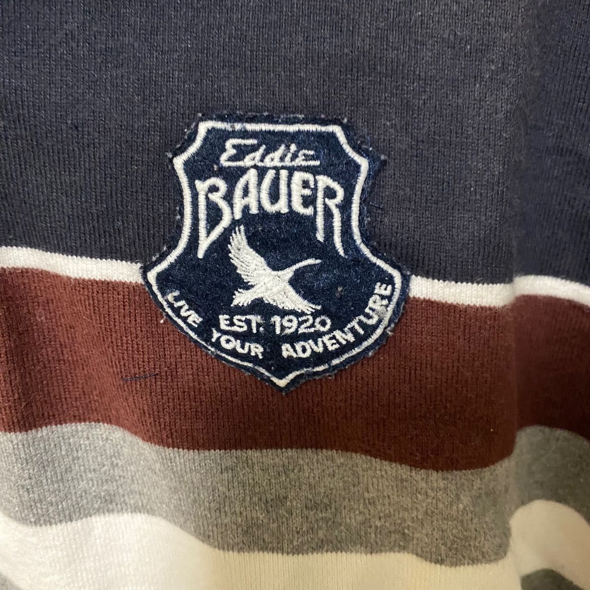 値下げしました！EddieBauer　エディーバウアー　トップス　ラガーシャツ　メンズ　長袖　ジーンズ