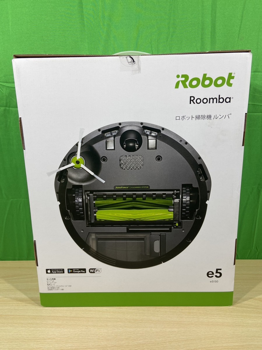 【新品未使用】Roomba　Robot　ロボット掃除機ルンバ　e5　e5150　掃除機　21263_画像2