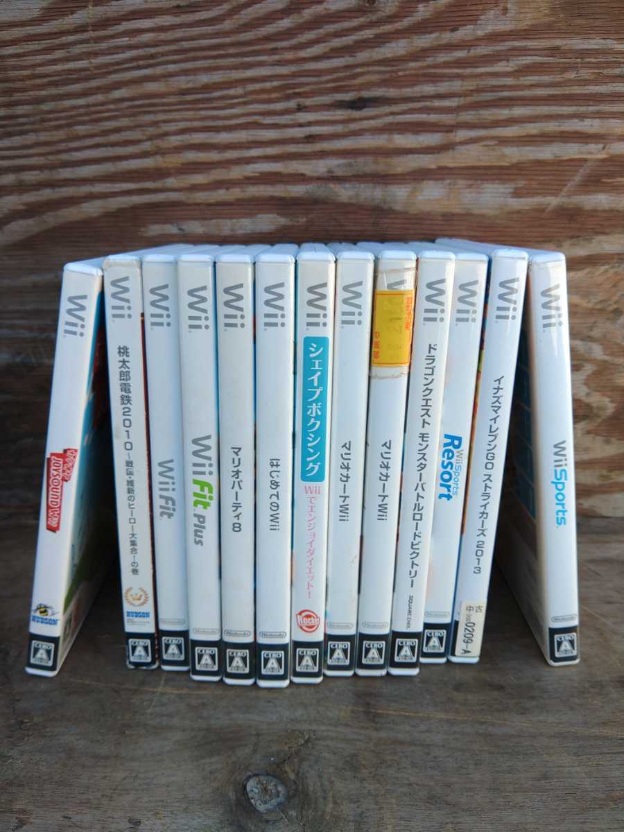 ヤフオク! - Wiiソフト Wii ゲームソフト Wii ソフト13本 