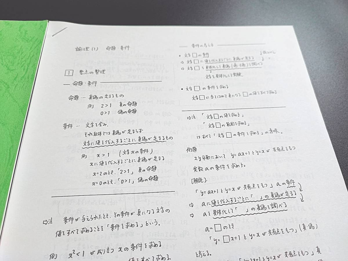 駿台　雲孝夫先生　21年冬期　東大理系数学　テキスト・講義プリント　締め切り講座　河合塾　駿台　鉄緑会　Z会　東