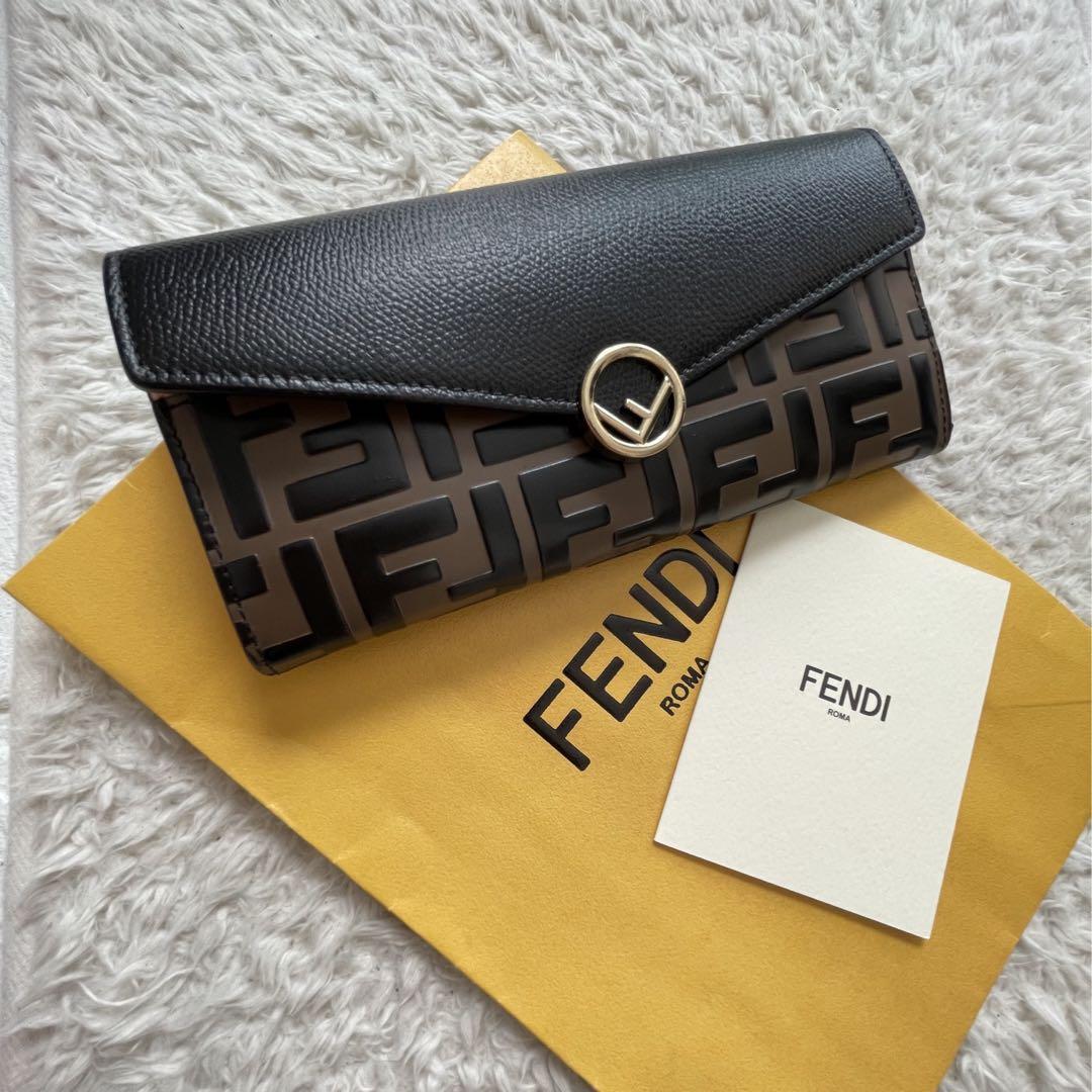 エバニュー 【極上美品】99 FENDI フェンディ 2つ折り財布 - 通販