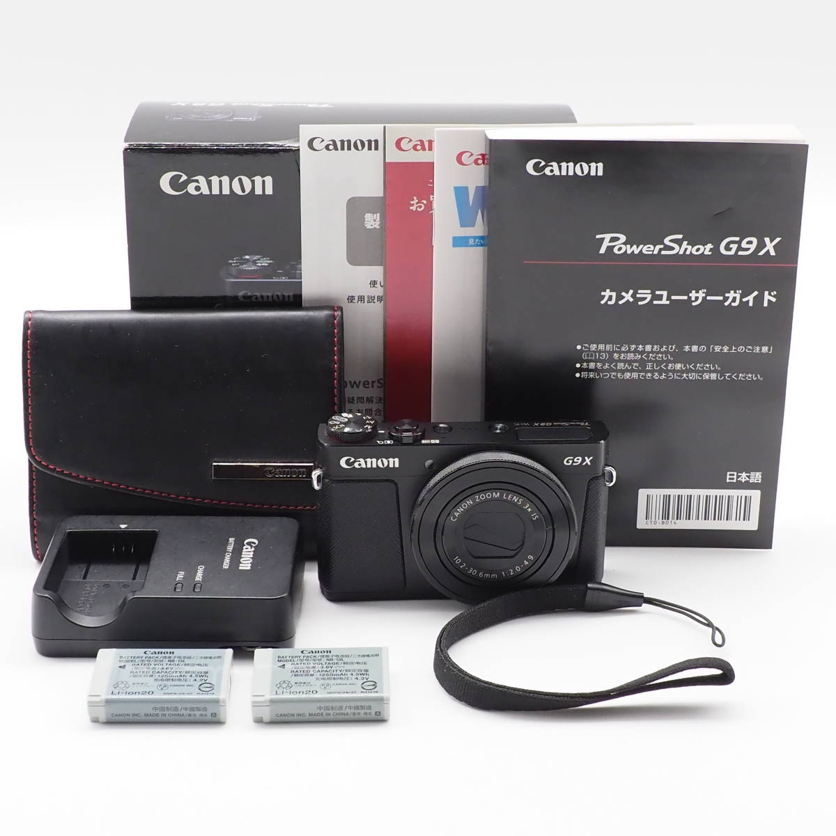 最新作新品】 キヤノン CANON PowerShot G9 X ブラック コンパクト