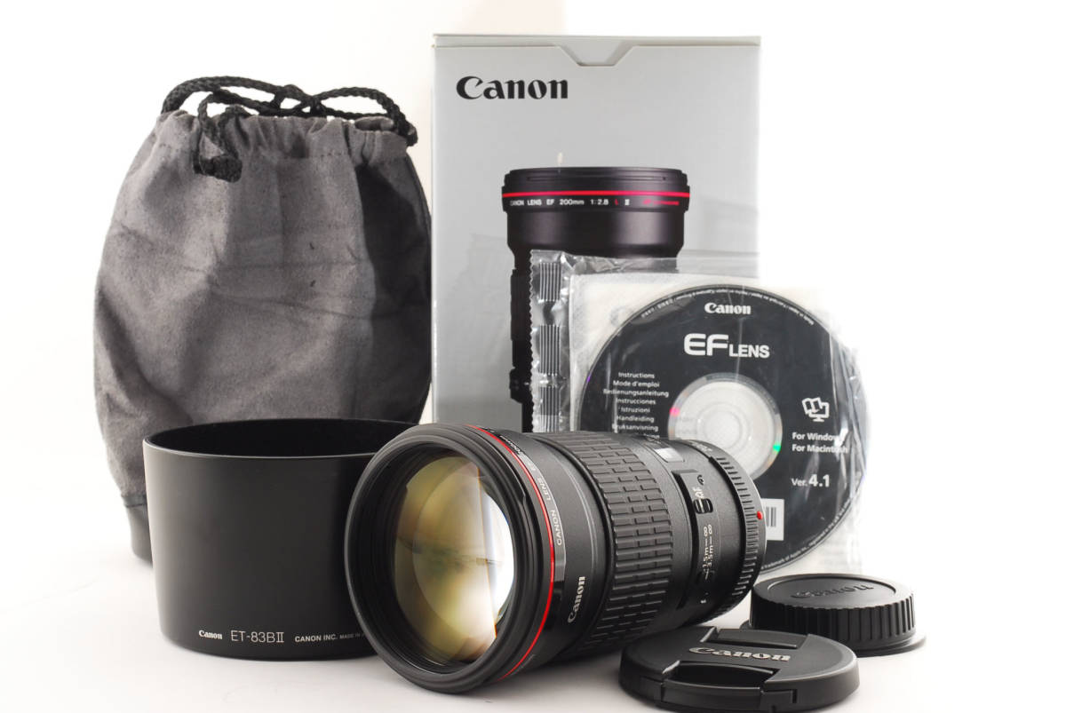 ☆極上美品☆Canon キヤノン EF200mm F2.8L II USM #7214 1139038