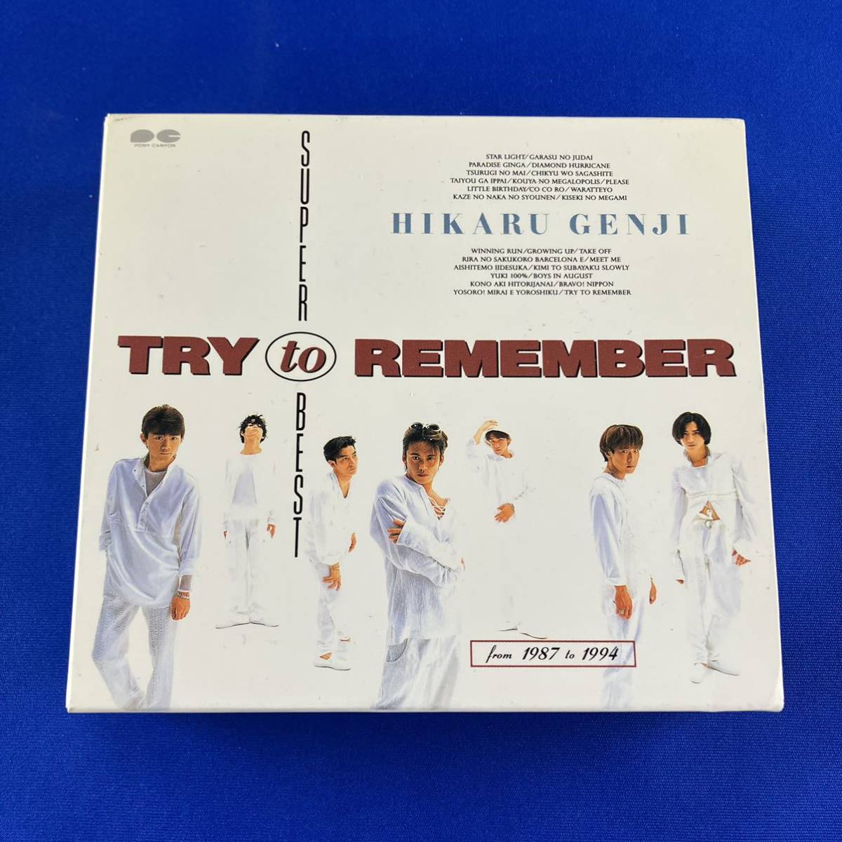 SC5 光GENJI / SUPER BEST TRY to REMEMBER from 1987-1994 CD BOX_画像2