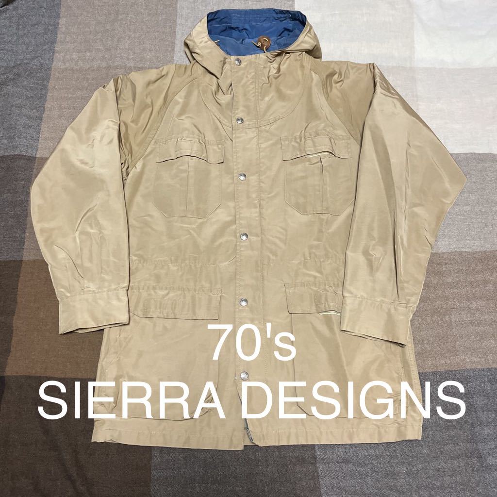 70's vintage SIERRA DESIGNS Mountain parka USA製 シエラデザイン マウンテンパーカー アメリカ製 60/40 クロス