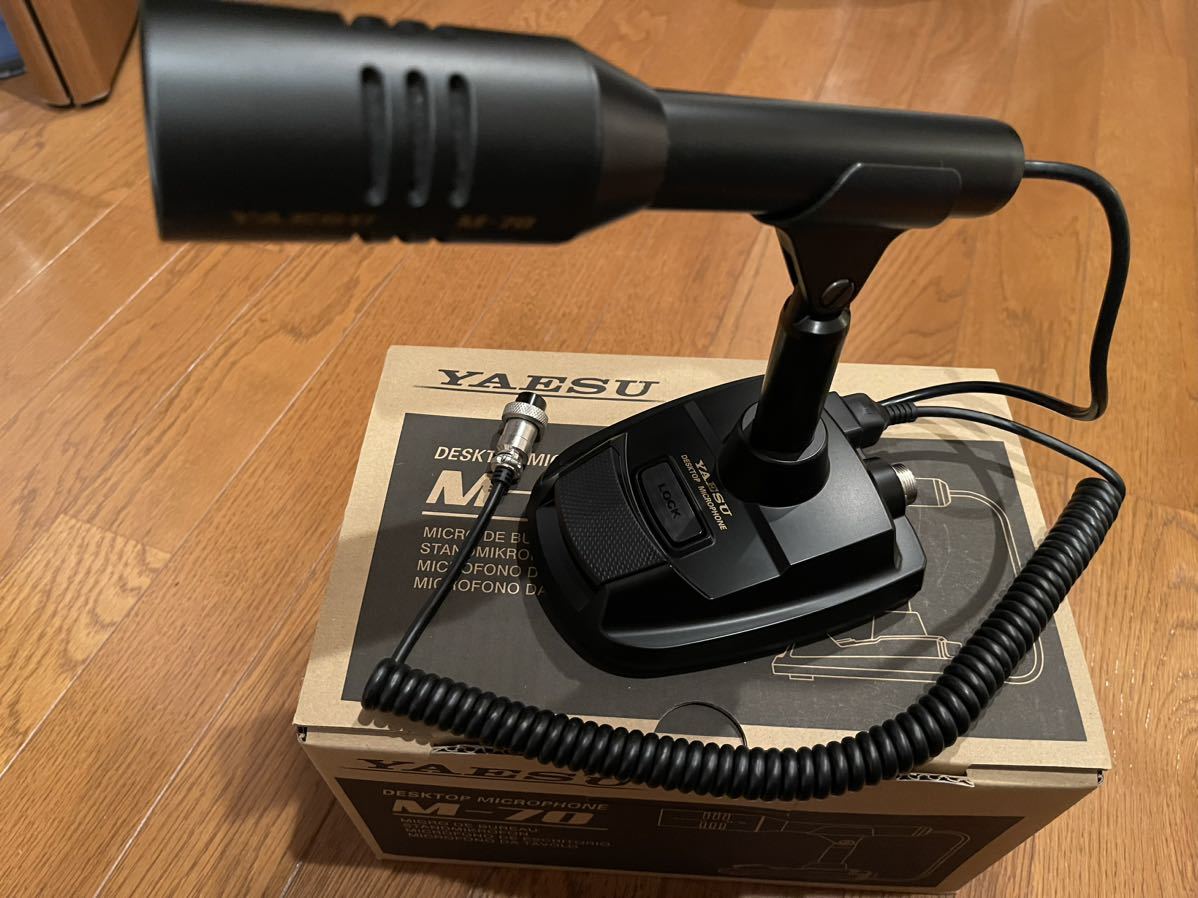 Yahoo!オークション - YAESU 最新型スタンドマイク M-70 Yahoo!オークション - YAESU 最新型スタンドマイク M-70