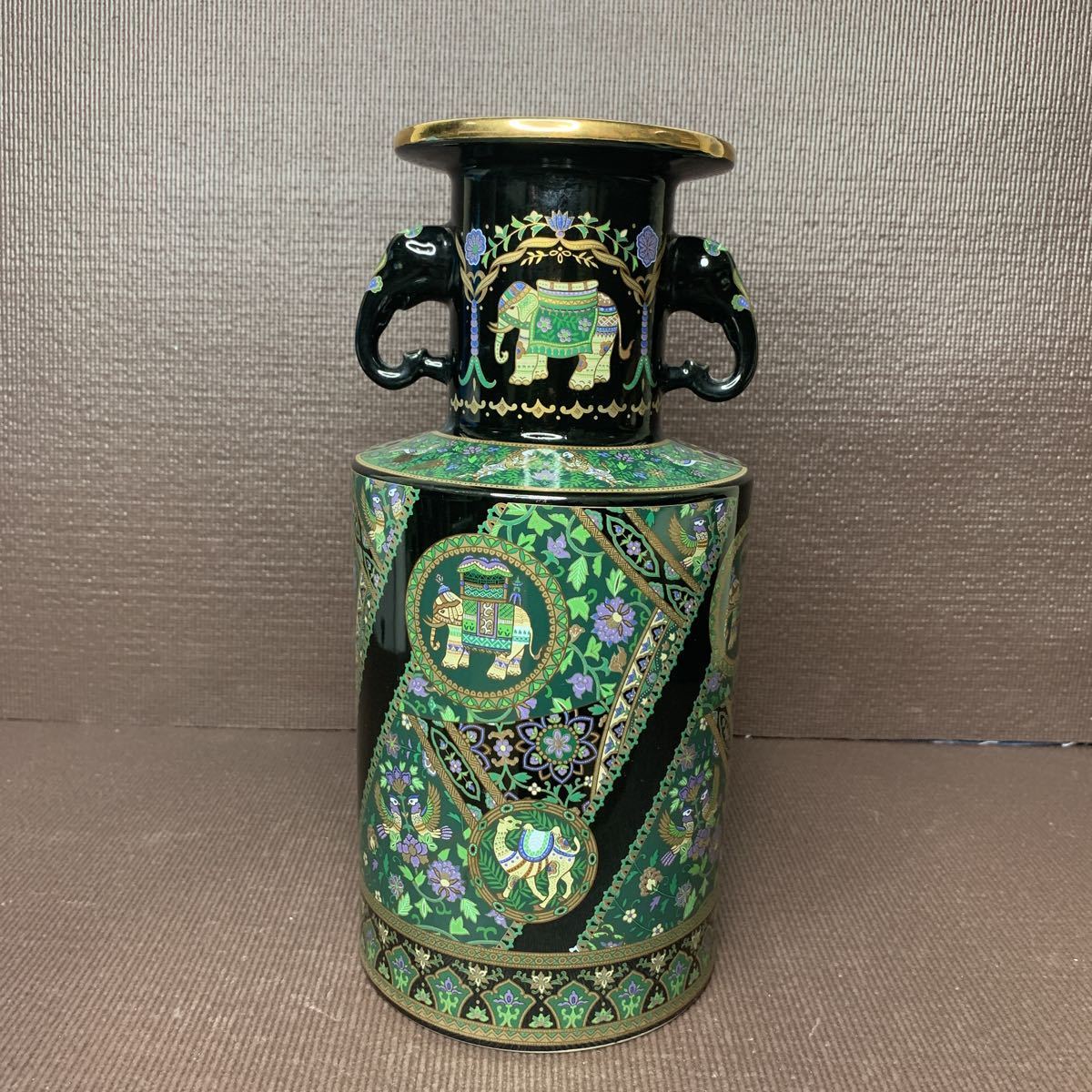 YAMAJI JAPAN　正峯窯　花瓶　花器　壼　フラワーベース　インテリア　高さ27.5cm_画像2