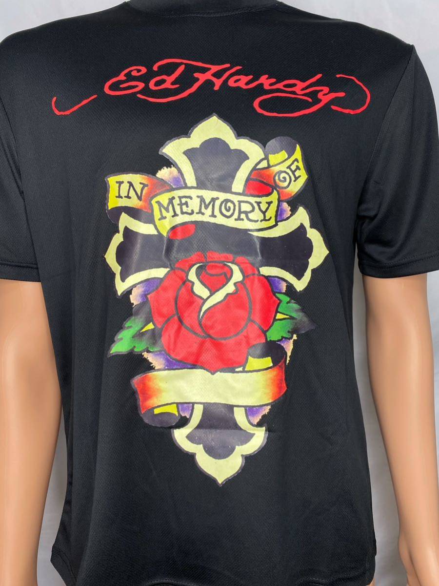 新品・Ed Hardy☆エドハーディー Tシャツ ブラックM119_画像3