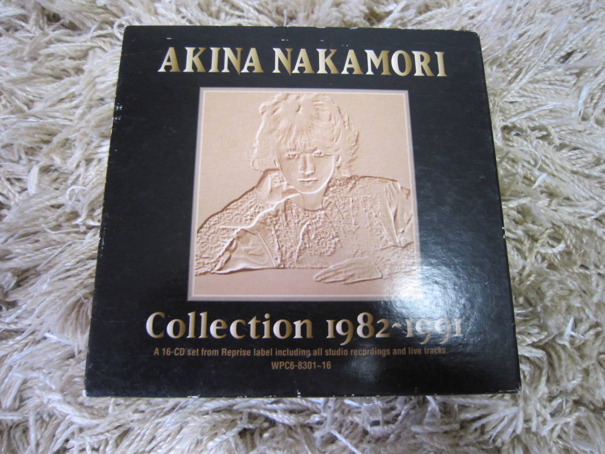 中森明菜：Collection 1982-1991 (コレクション 1982-1991) 初回完全限定盤・16枚組 CD-BOX [中古・帯なし]