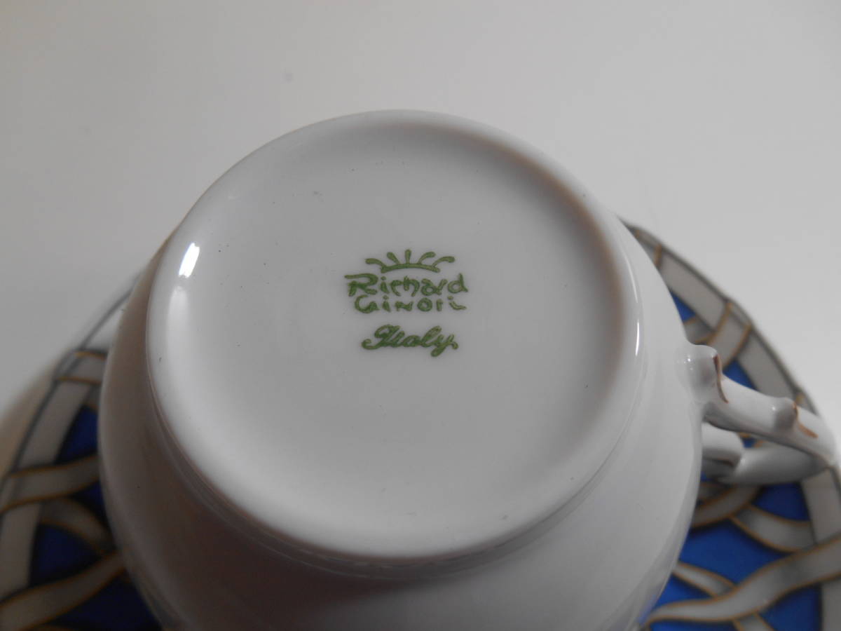 Yahoo!オークション - ZH5031【2客セット】 リチャード・ジノリ Yahoo!オークション - ZH5031【2客セット】 リチャード・ジノリ
