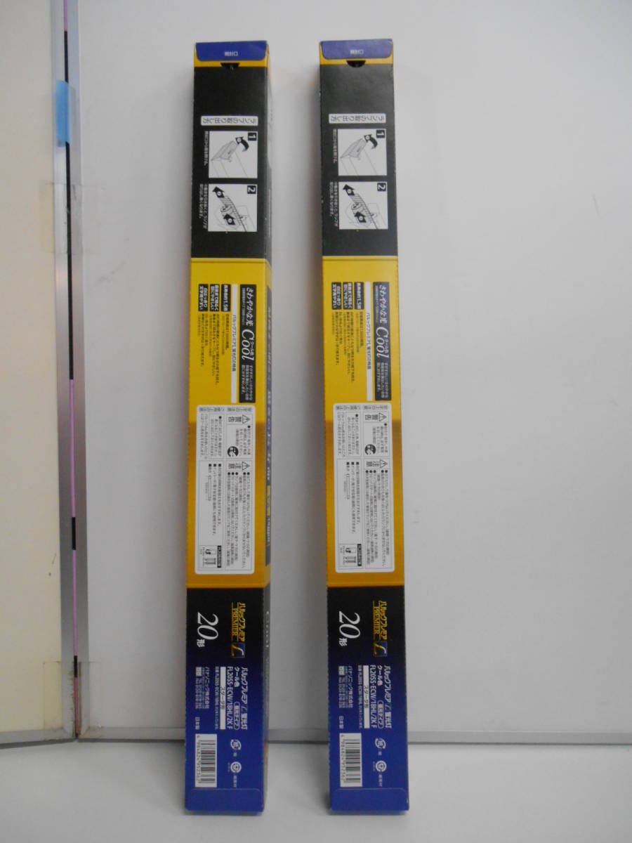 ZH4967[ unused / box attaching /2 pcs set ×2 box ] Panasonic pa look premium fluorescent lamp cool color daytime light type FL20SS-ECW/18HL/2KF 20 shape starter shape 