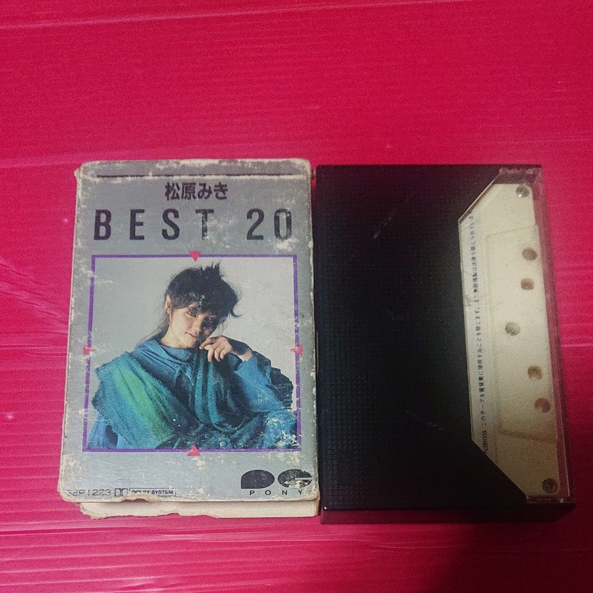 カセットテープ　松原みき　ベスト20　シティポップ ミュージックテープ best