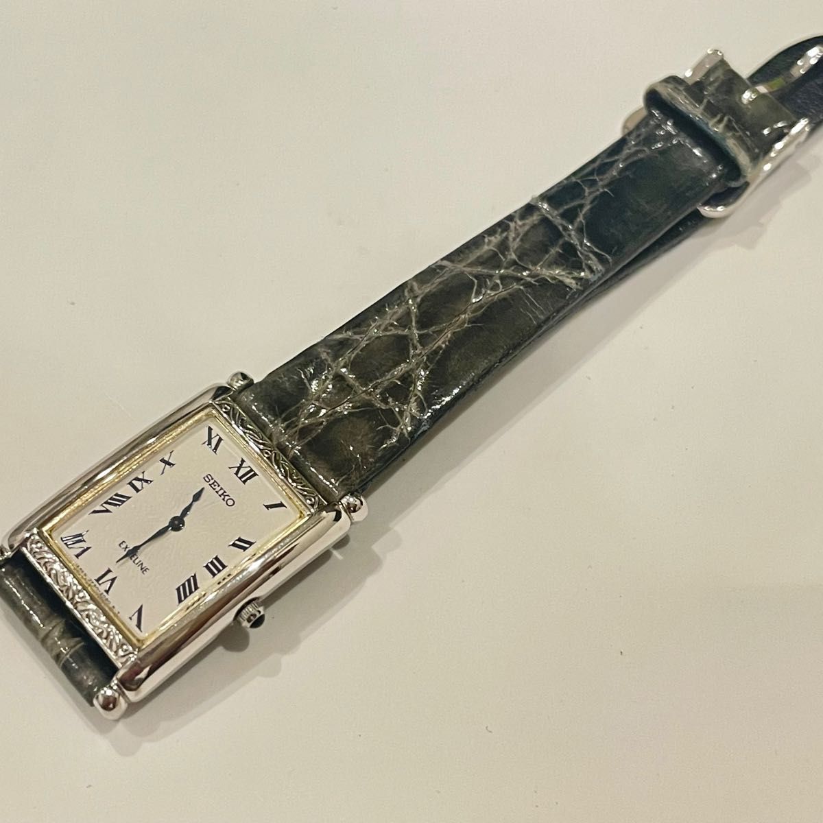 SEIKO セイコー EXCELINE エクセレーヌ レディース腕時計 クォーツ 2F50-6280 美品【中古】