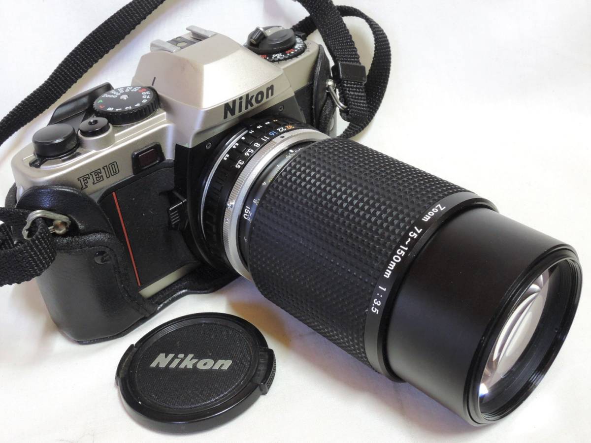 新品入荷 動作OK ニコン Nikon FE10 2017479 SERIES E Zoom 75-150mm