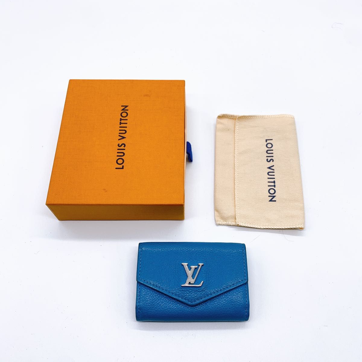 LOUIS VUITTON ポルトフォイユ 短財布 ロックミニ 付属品付き