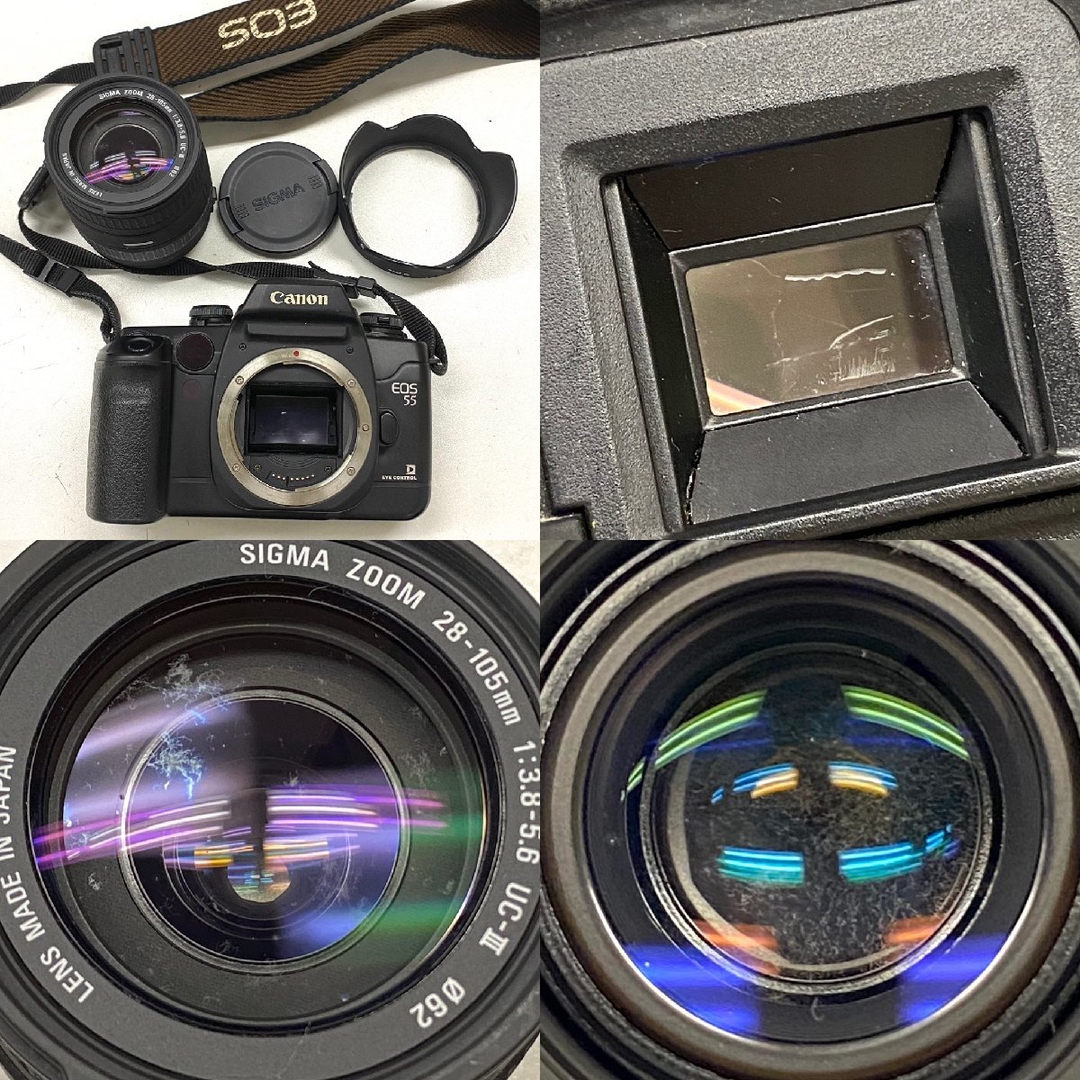 Canon EOS Kiss EOS55 本体・レンズ各種セット レンズ(ズーム