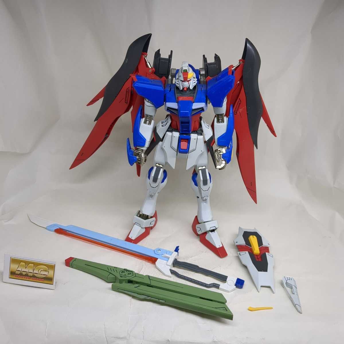 ヤフオク!     MG デスティニー ガンダム ガン