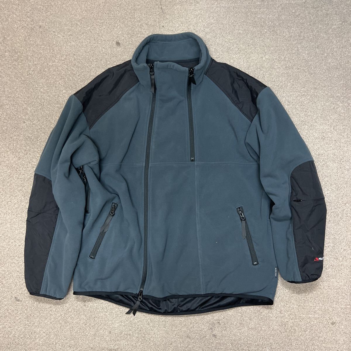 ◯ PWA POLARTEC W ZIP BLOUSON フリースジャケット CHARCOAL XL | www