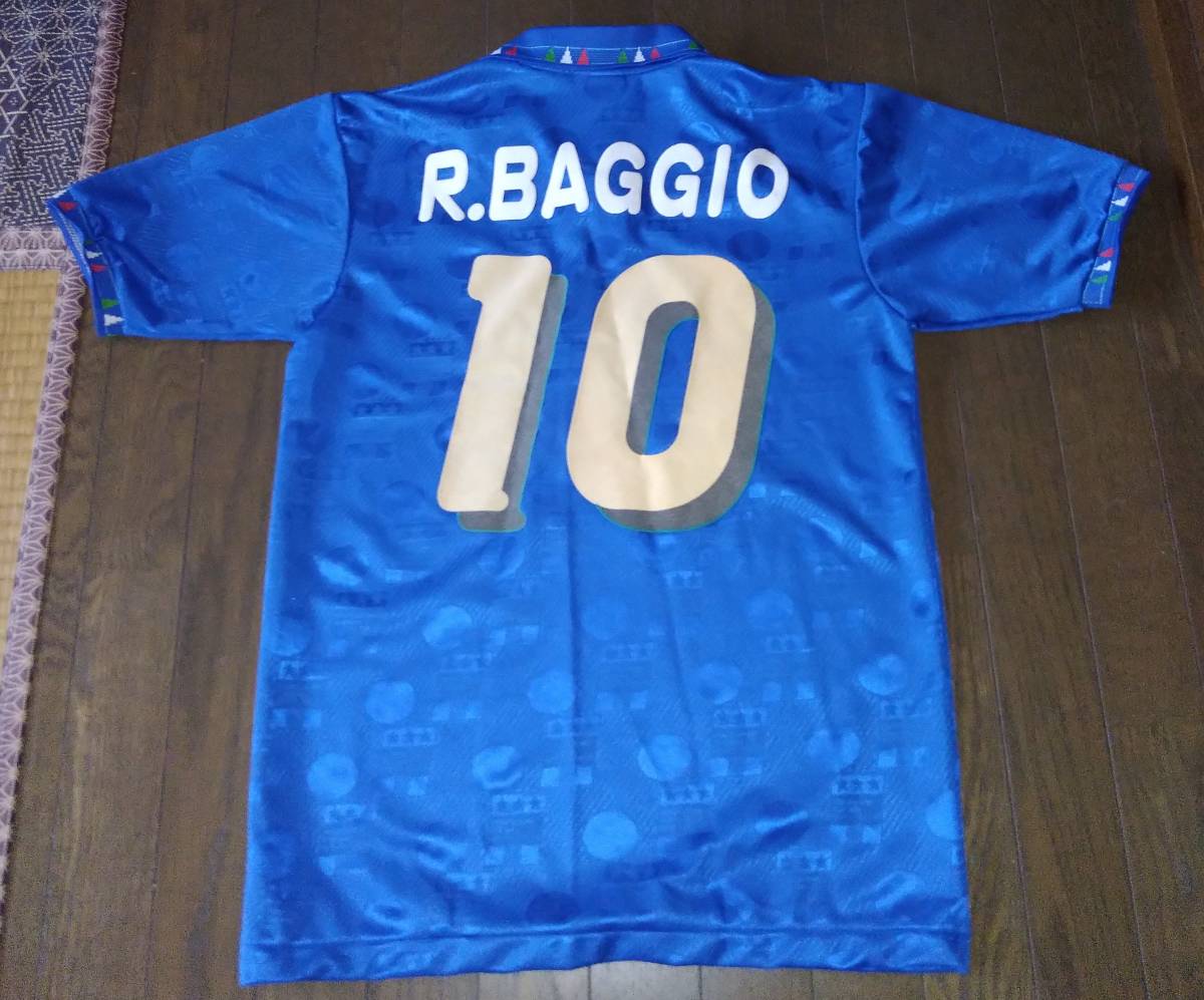 ロベルト バッジョ ディアドラ製 イタリア ユニフォーム 1994W杯 ロベルト バッジョ ディアドラ製 イタリア ユニフォーム 1994W杯