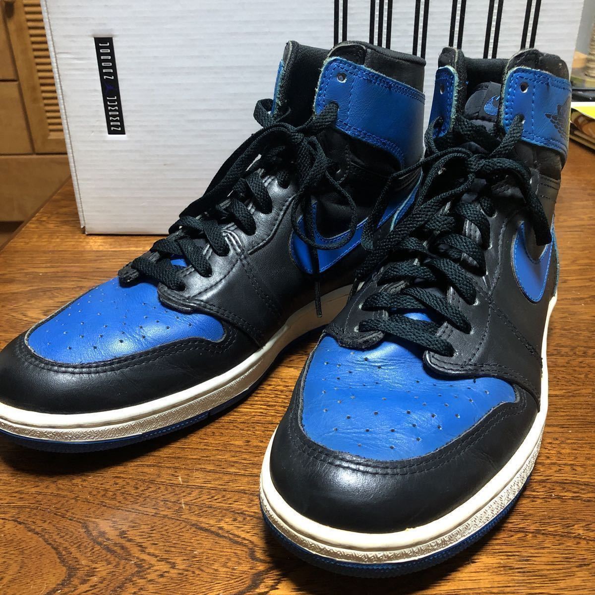 NIKE AIR JORDAN ROYAL 85 original エアージョーダン1 青黒85 オリジナル　箱及び付属品無し_画像1