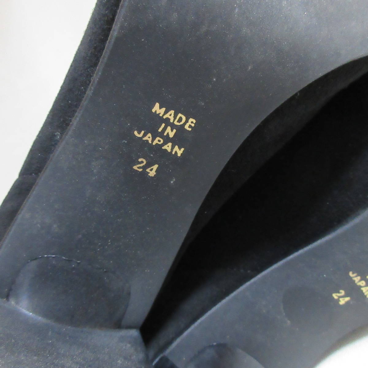 MARIO　LUCIANO　マリオルチアーノ　ブーツ　24ｃｍ　黒　マリオルシアーノ　ブラック　made in japan 日本製　レディース_画像3