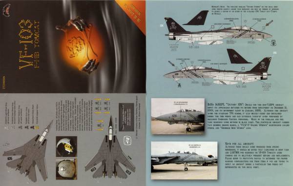 【送料無料:デカール】ZOTZ 32 32026 F14B VF-103