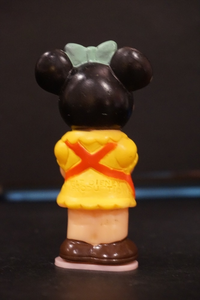 昭和 レトロ ミニーマウス ソフビ 鉛筆削り 倉庫品 ミッキーマウス ディズニー 雑貨_画像3