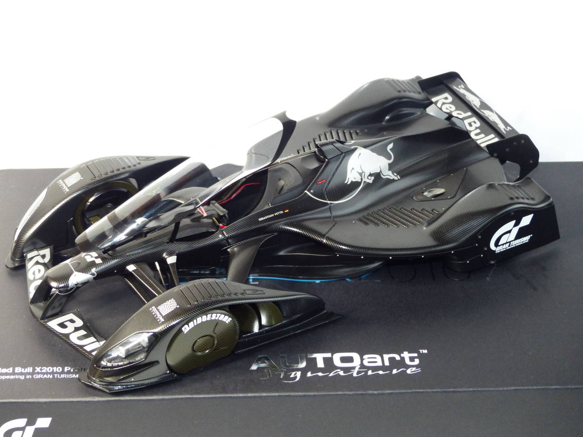 未展示】希少!◇AUTOart 1/18 GRAN TURISMO Red Bull X2010 Prototype