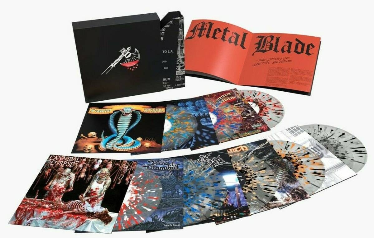 The Story Of Metal Blade VMP Anthology Exclusive 8 LP Vinyl Box Set NEW SEALED 海外 即決