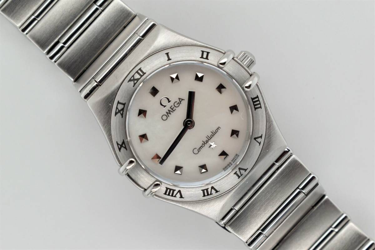 Ladies Omega Constellation My Choice Mother of Pearl Dial 1571.71 Quartz Watch 海外 即決