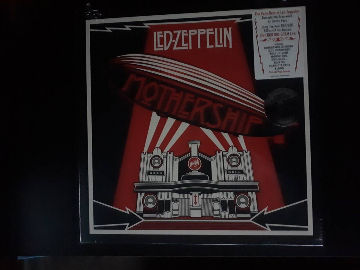 Led Zeppelin Mothership 2015 Atlantic R1344700 4LP Box Set 180G Remasteレッド / New 海外 即決