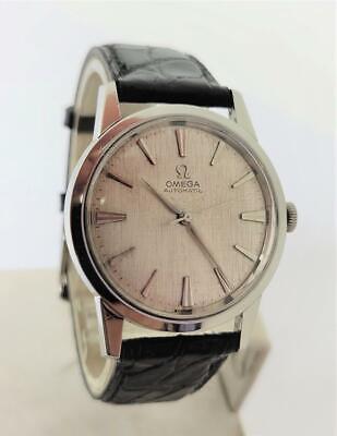 Vintage S/Steel OMEGA Automatic Watch Cal 500 c.1950s* 14773-1 SC EXLNT SERVICED 海外 即決