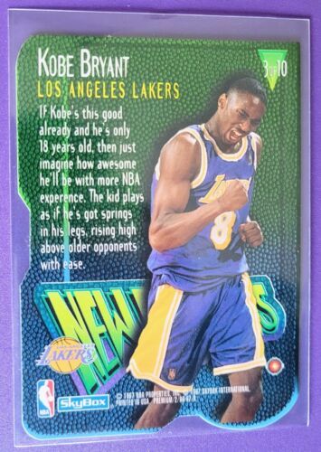 1996-97 Skybox Premium New Editions Kobe Bryant #3 Rookie RC Lakers RARE + BONUS 海外 即決 - 4
