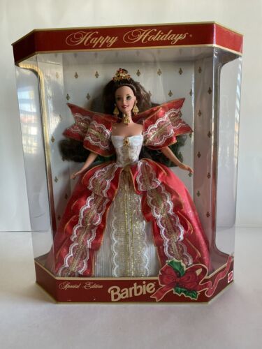 Happy Holidays 1997 Barbie Doll RARE Special Edition Sealed Never Opened 海外 即決