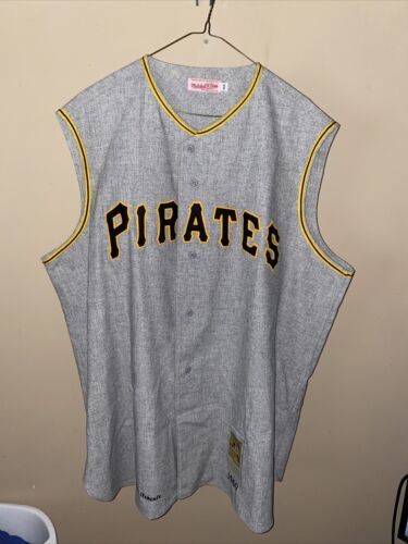 roberto clemente (pittsburgh pirates) mitchell & ness jersey 100% authentic 海外 即決
